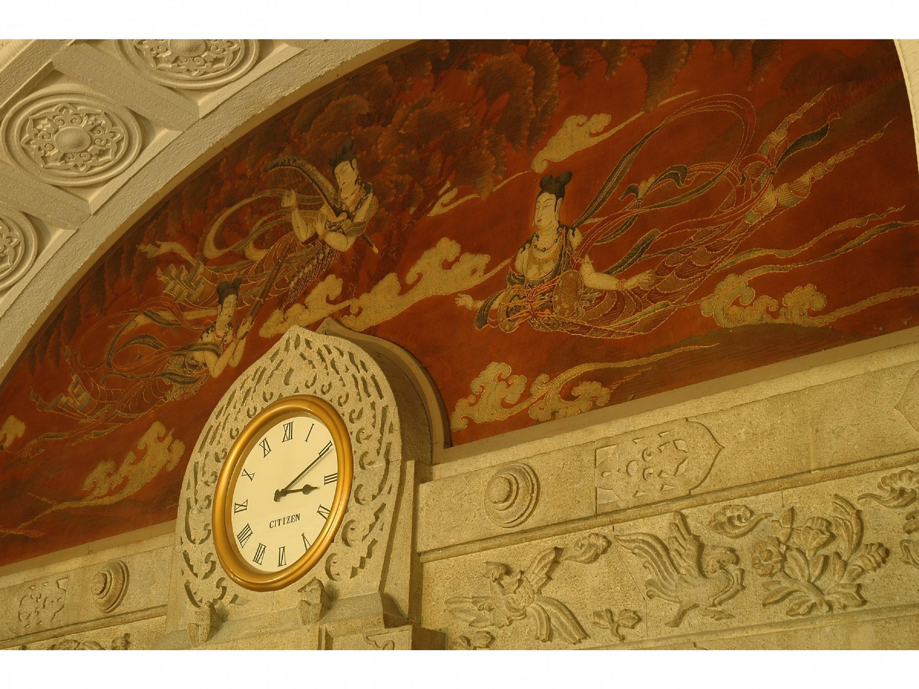 Hotel New Grand Yokohama  Esterno foto The ceiling of the station