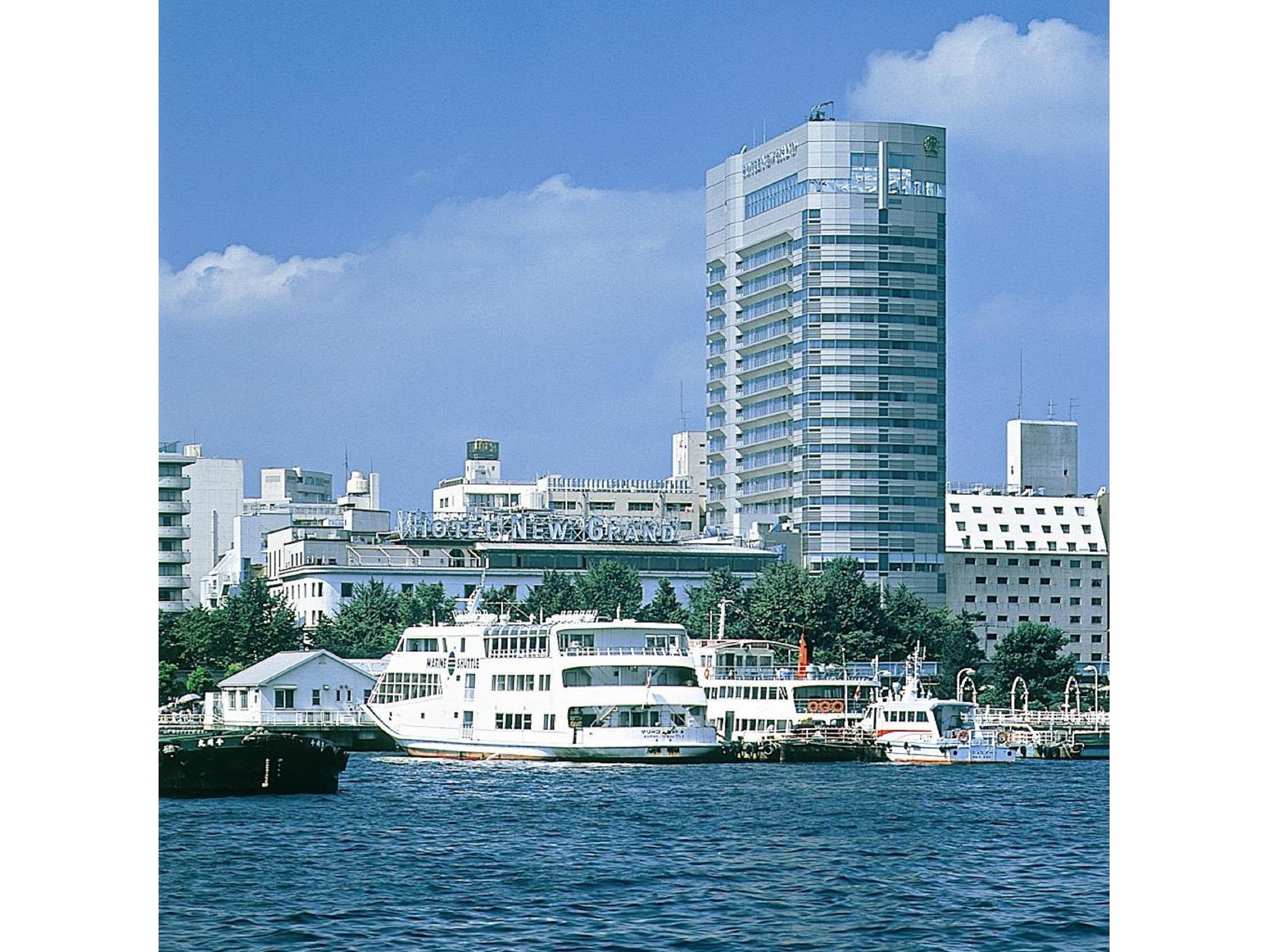 Hotel New Grand Yokohama  Esterno foto The hotel in 2000