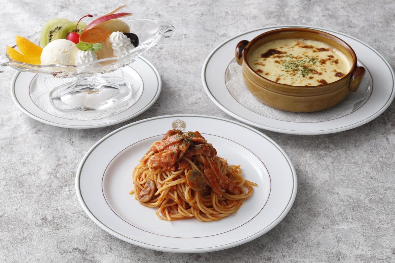 Hotel New Grand Yokohama  Esterno foto A typical Italian-style set meal