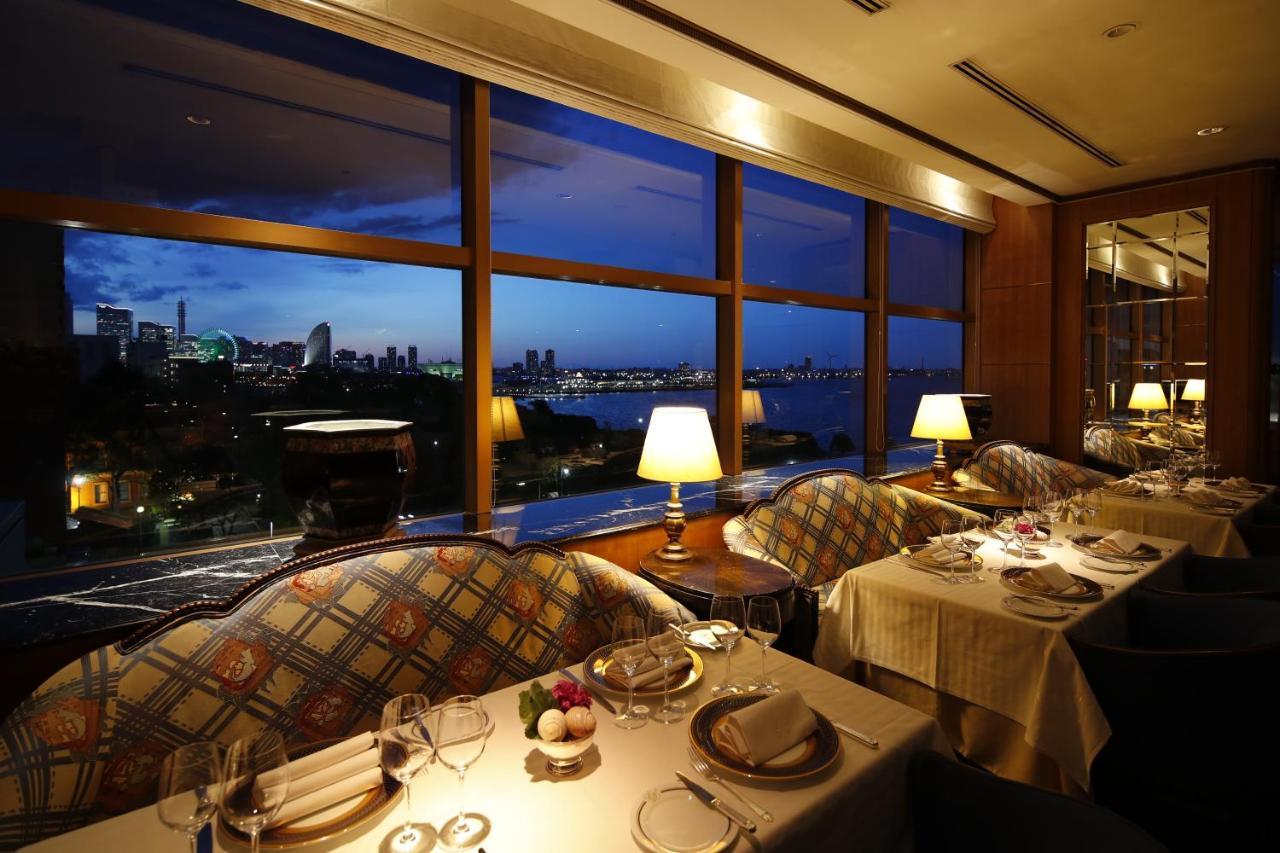 Hotel New Grand Yokohama  Esterno foto Restaurant
